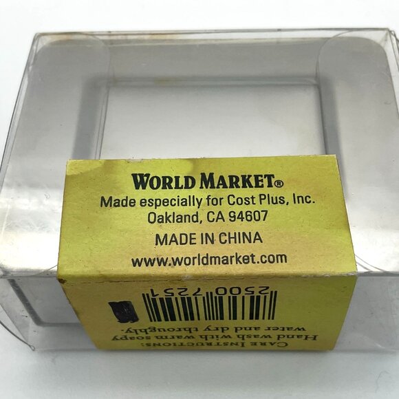 World Market Stainless Steel Tea Infuser for Loose Tea w/Drip Tray NIP - Picture 6 of 6